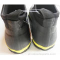Mulheres botas de chuva de borracha preta